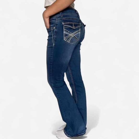Y2K Wallflower Mid-Rise Jeans - Picture 1 of 8